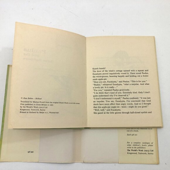 Paulus and the Three Robbers Jean Dulieu HBDC Rare Vintage - Picture 8 of 13